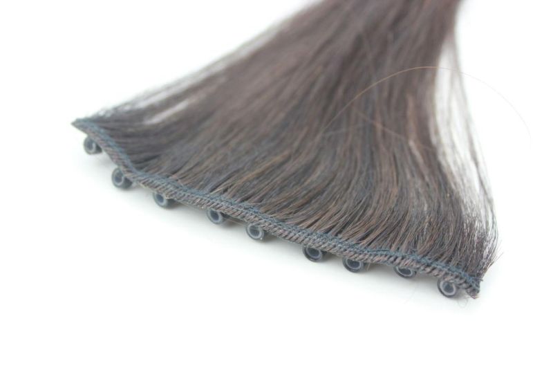 Human Hair Weft Hair Replacement for Women