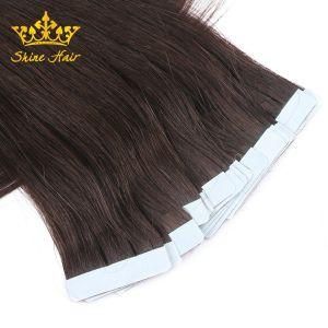 Raw Virgin Human Hair Tape Hair Extensions PU Tape Weft Hair