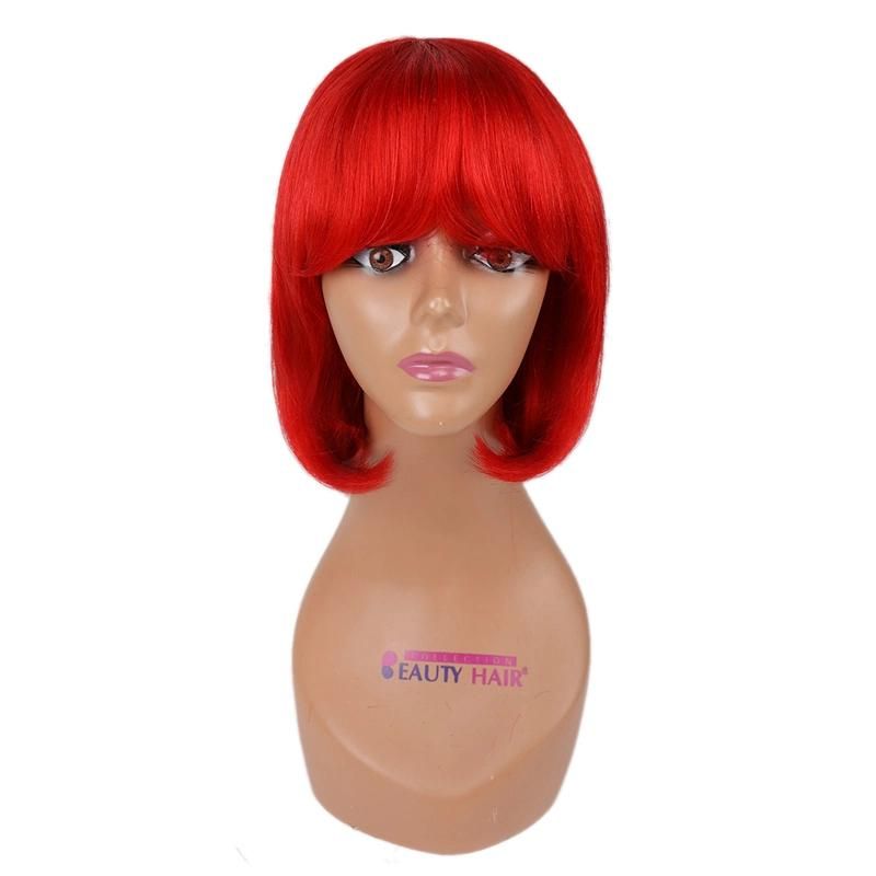 Bobo Transparent Lace Wig Brazilian Human Straight Hair Extension