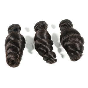 100% Remy Human Brazilian Virgin Loose Wave Human Hair Extension