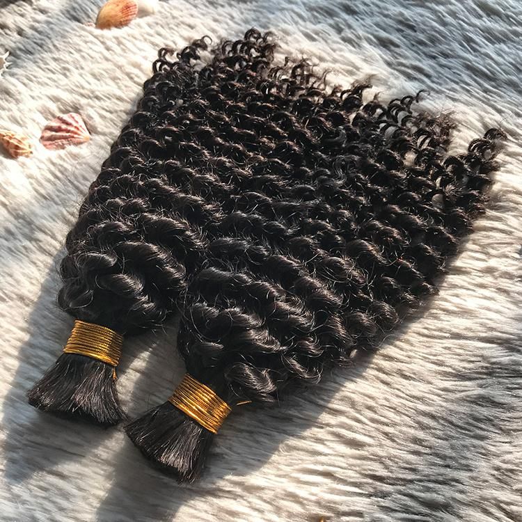 Afro Kinky Hair Extensions Remy Hair Wholesale Bulk Virgin Hair Braiding