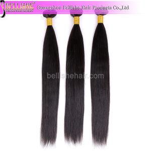 6A High Quality #1b Straight Virgin Brazilian Human Hair