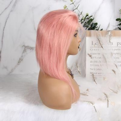 Pink Long Straight Wig Synthetic Ombre Hair Wigs for Women Black White Pink Purple Blue Red Blonde Cosplay Wig Msholy