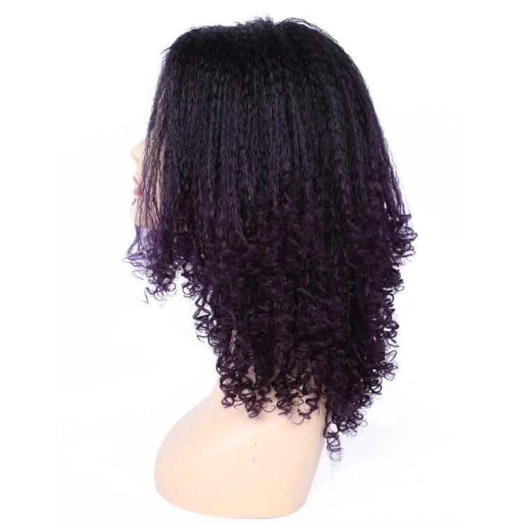 Wholesale Afro Yaki Kinky Curly Synthetic Hair Wigs