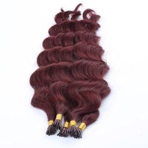 10A 22 Inches Virgin Unprocessed I Tip Keratin Remy Hair Extension