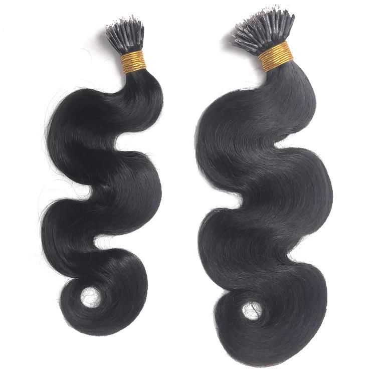 8"-30" Double Drawn Nano Ring Brazilian Hair Body Wave Hair Extension