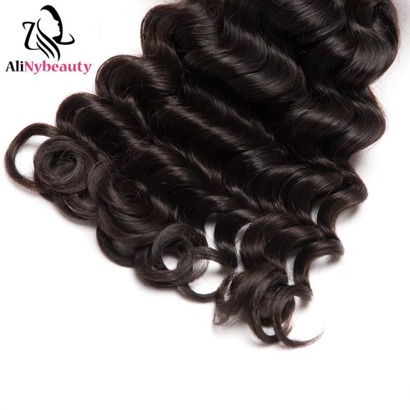 Alinybeauty One Donor Cuticle Aligned Raw Brazilian Virgin Human Hair Loose Wave Hair