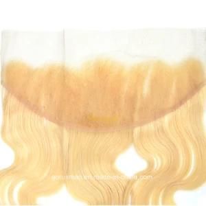13X2 Lace Frontals Body Wave Straight Blond Remy European Russian Hair Frontal