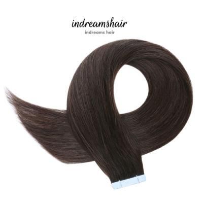 Human Virgin Remy Brazilian Curly Indian Tape Double Drawn Hair Extensions