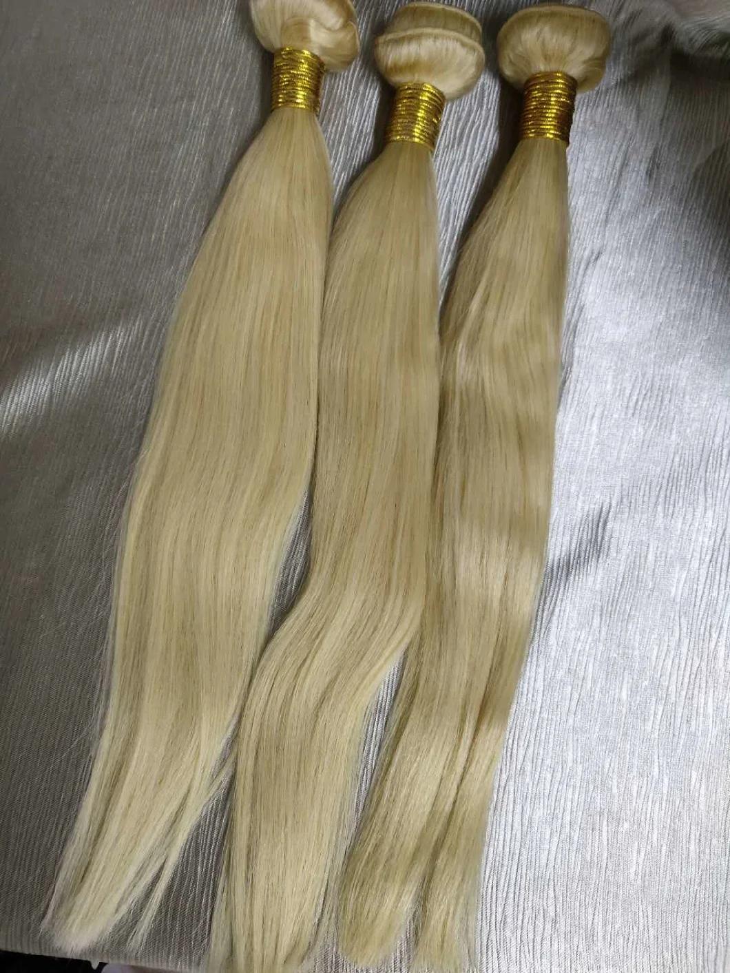 Wholesale Price Mink Blonde Color Brazilian Human Hair Bundles
