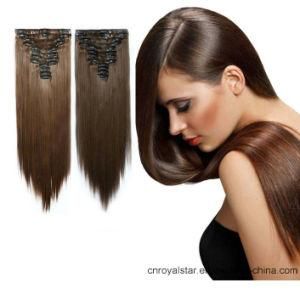 Hot Sale Fashion Straight Hair Extension with Clip