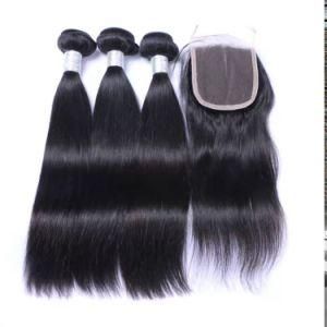 Brazilian 100% Virgin Hair Straight Human Hair Weave Bundles