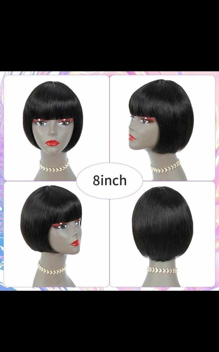 Factory Direct Sale Wholesale Price Wigs with Bang Hair Wigs