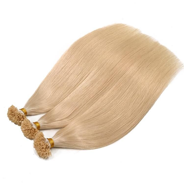 Blonde Double Drawn U Tip 12A Virgin Human Hair Extensions #24