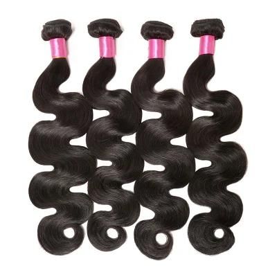 Body Wave Bundles with Closure 10A Grade 100% Human Virgin Hair