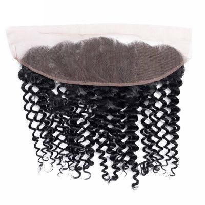 Kinky Wave 100% Virgin Human Hair 13*4 Closure