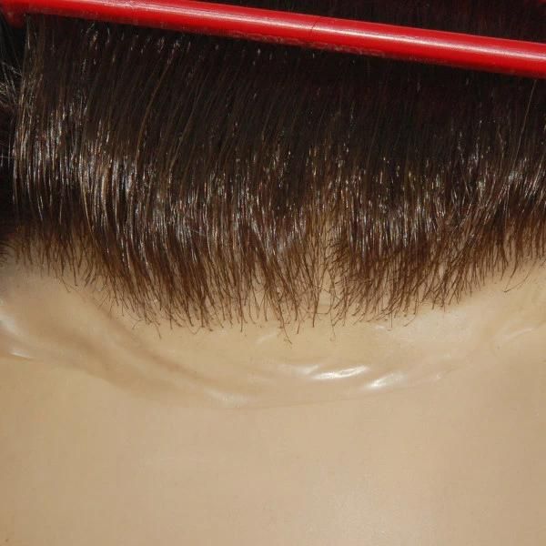Ljc651 Lifted Injected Thin Skin Human Hair Replacement System