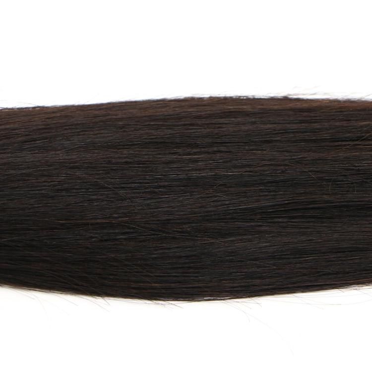 1b Color Cheap Straight Brazilian Remy Human Hair Extensions