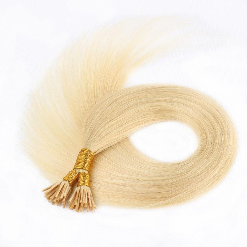 Best Quality Blonde Color Remy Keratin U Tip Hair Extension
