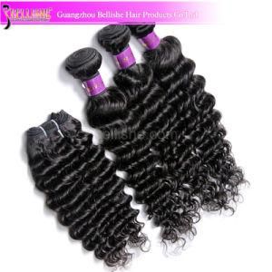 Deep Wavy Curly Brazilian Virgin Human Hair Extensions