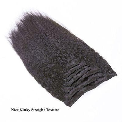 Wholesale Price Clip in Hair Extension 7PCS 110gram 100% Virgin Hair (AV-CHL07-14-1)