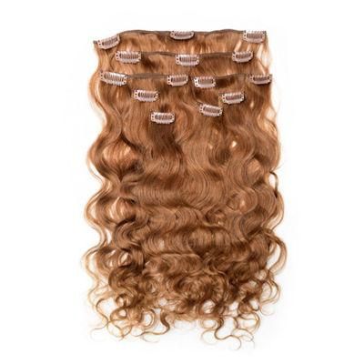 Supply Clips in Hair Extension Virgin Human Hair Remy Hair