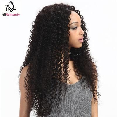 Alinybeauty Unprocessed Grade 9A Brazilian Malaysian Jerry Curly Virgin Hair Extension