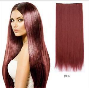 Natural New Style Five Clip Hair Long Straight Hair Extension