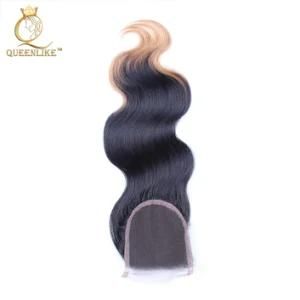 Virgin Indian Double Drawn Human Unprocessed Hair Closure