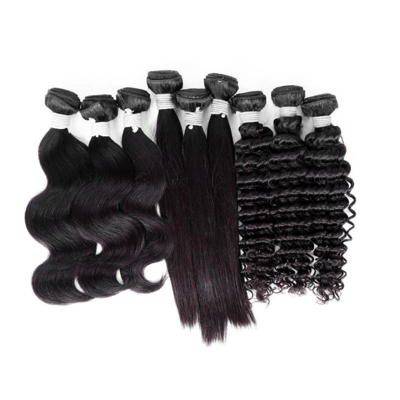 Angelbella New Styles Cheap Brazilian Hair Deep Wave Virgin Hair Bundles Weft 100% Natural Human Hair Weave