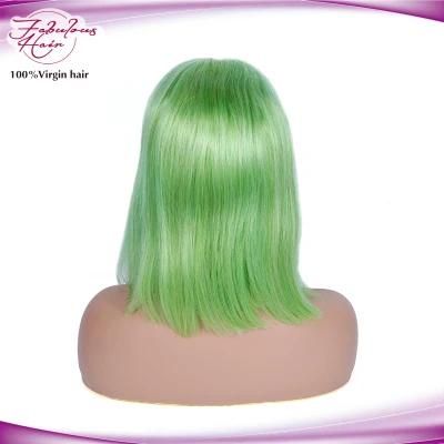 Wholesale 100% Natural Remy Human Lace Malaysian Hair Bob Wigs