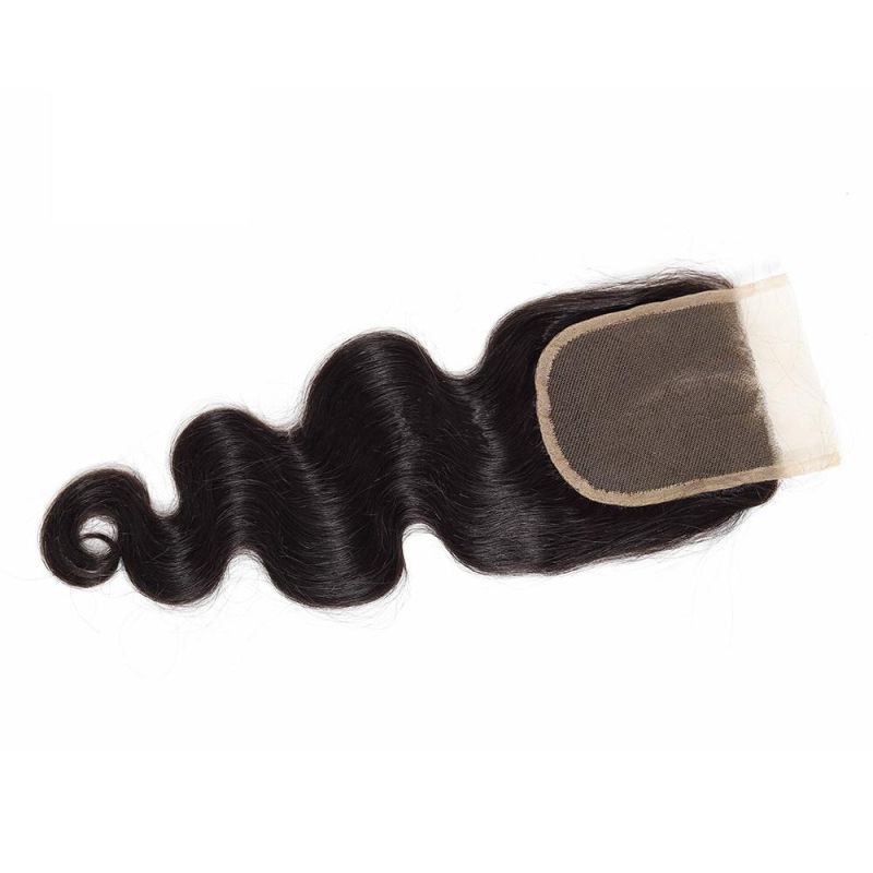 Virgin Hair Grade 12A Closure 4X4 Lace Free Part HD Deep Wave Closure