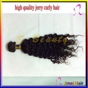 Beautiful Natural Indian Virgin Wavy Deep Curly Hair Weave