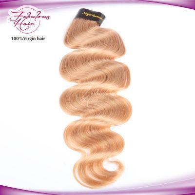 Top Quality Color 27# Peruvian Remy Body Wave Hair Extension