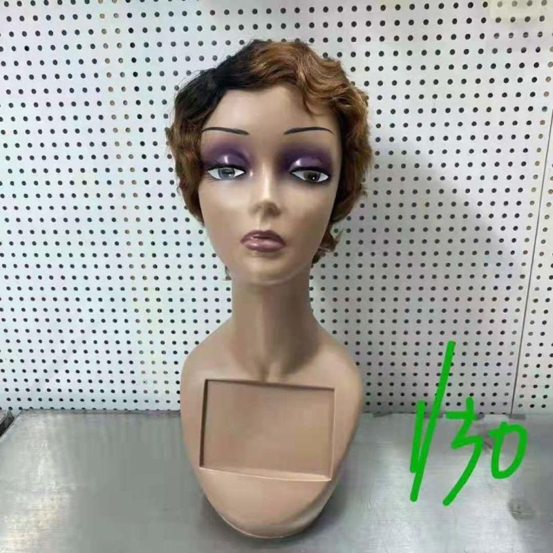 Cheap 6 Inch Human Hair Wig 99j# Human Hair Short Wigs for Black Women