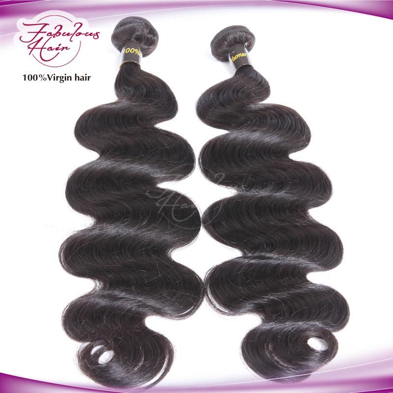 Wholesale 100% Virgin Human Hair Double Weft Brazilian Hair