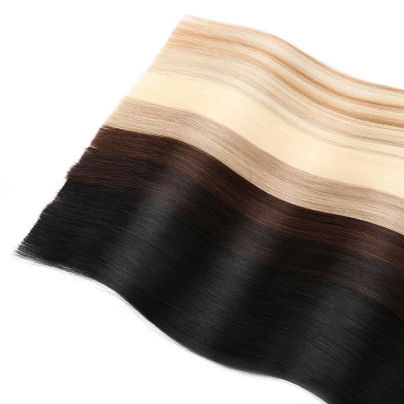 Wholesale Price 100% Remy Human Hair European Double Drawn Tape in Hair Extension