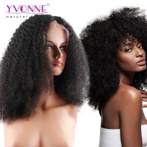 Yvonne Fashion Afro Kinky Curl Lace Front Wig Brazilian Hair Whoelesale Price