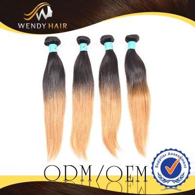 Temple Virgin Raw Indian Remy Ombre 100% Human Hair