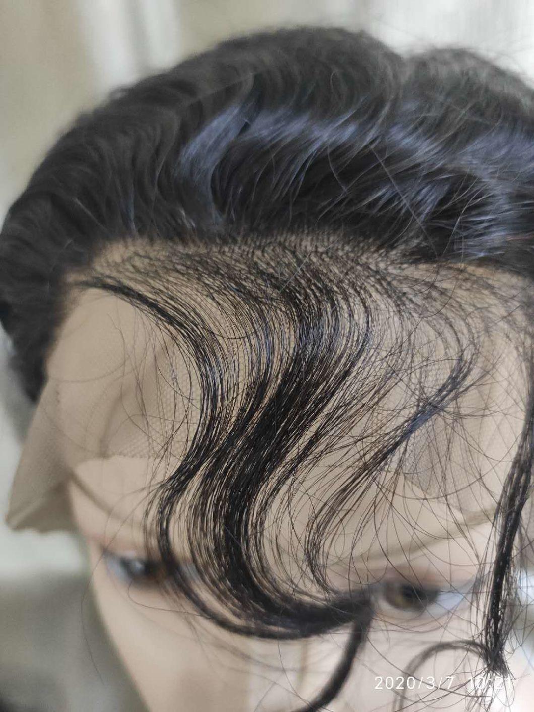 Brazilian Short Hair Deep Curly Lace Frontal Wigs