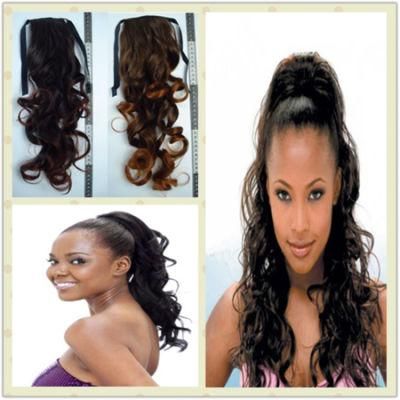 100% Remy Human Hair Pony Tail (BHF-PT004)
