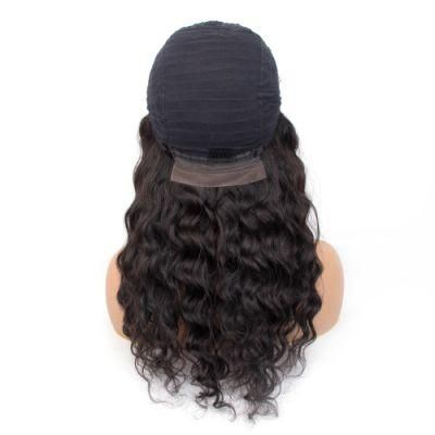 Riisca Remy Virgin Human Hair with Baby Hair Wave Super Transparent Lace Front Wig