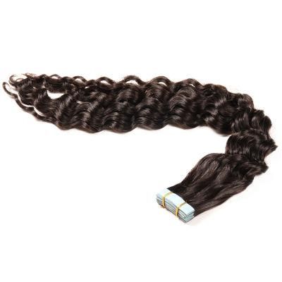 New Arrival PU Tape in Human Hair Extensions Soft European Hair 7A Elegant Straight Hair on Tape