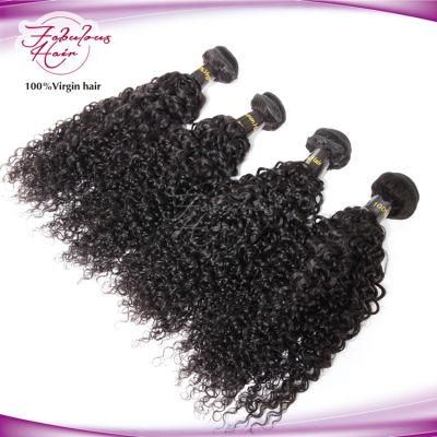 Raw Human Hair Weave Curly Hair