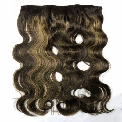 Halo Hair Extension 100% Raw Remy Hair Human Hair for Women