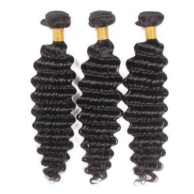 Cheap Price Malaysian Human Hair Weaving Deep Wave 14inches