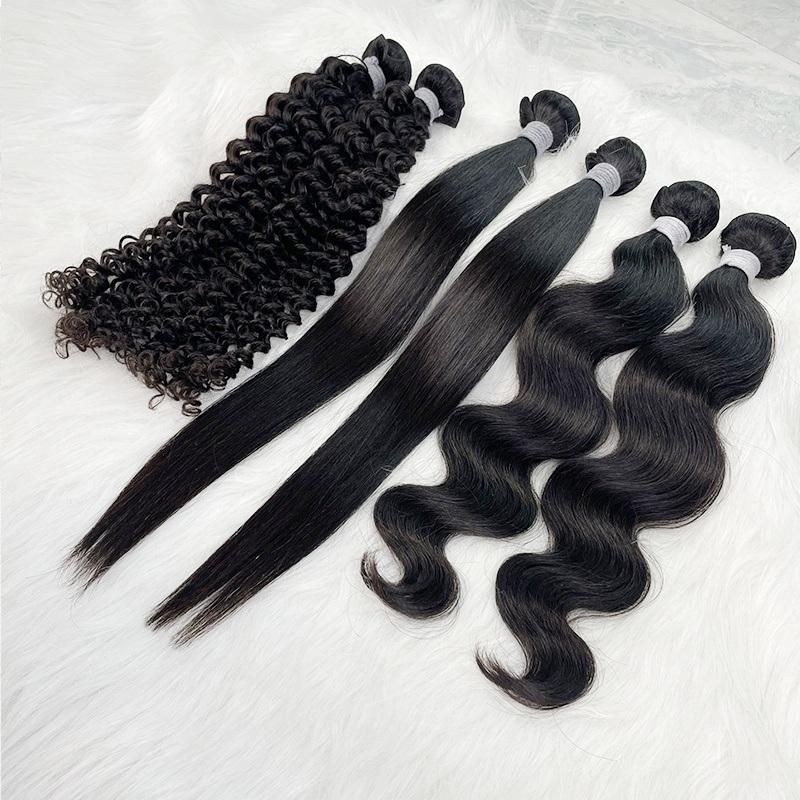 Extension Human Brazilian Hair Wigs HD Lace with Hair Weaving & Hair Weft Pre Plucked Blonde Human Hair Wigs