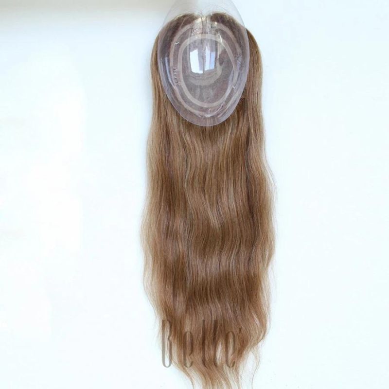 Belle 100% Top Quality Virgin Hair Mono Topper for Women