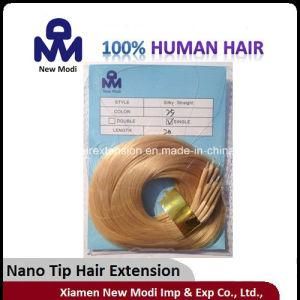 Hot Sell 1g/Single Nano Tip Human Remy Hair Extension