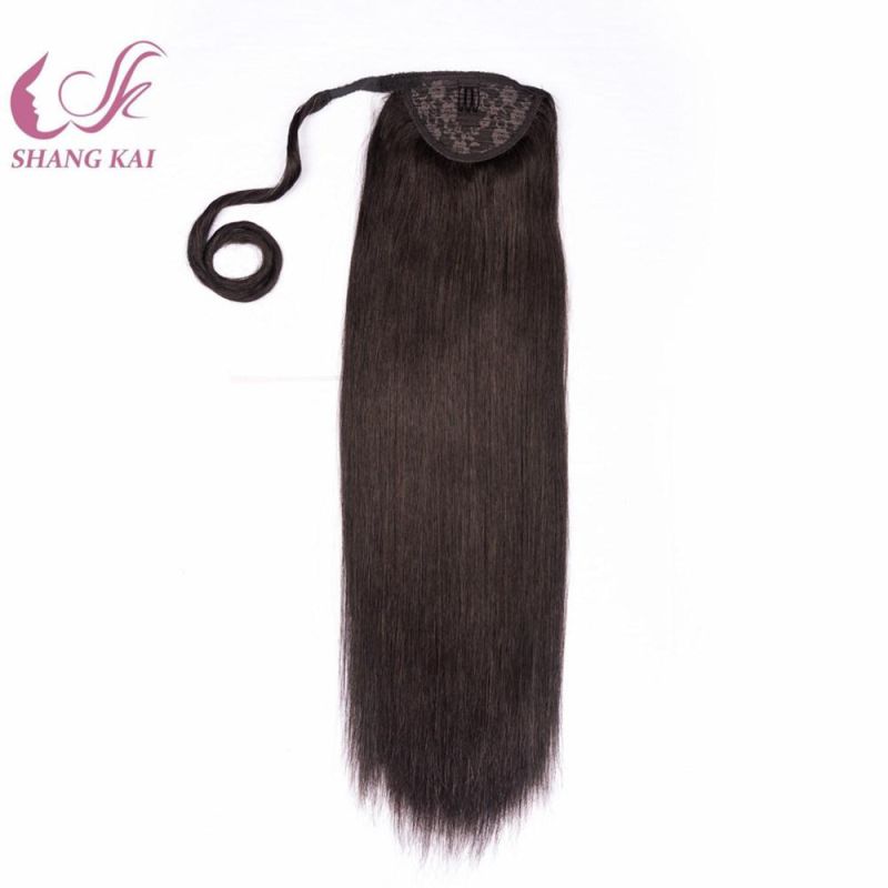 Ponytail Hair European Human Hair Ponytail Hair Extension